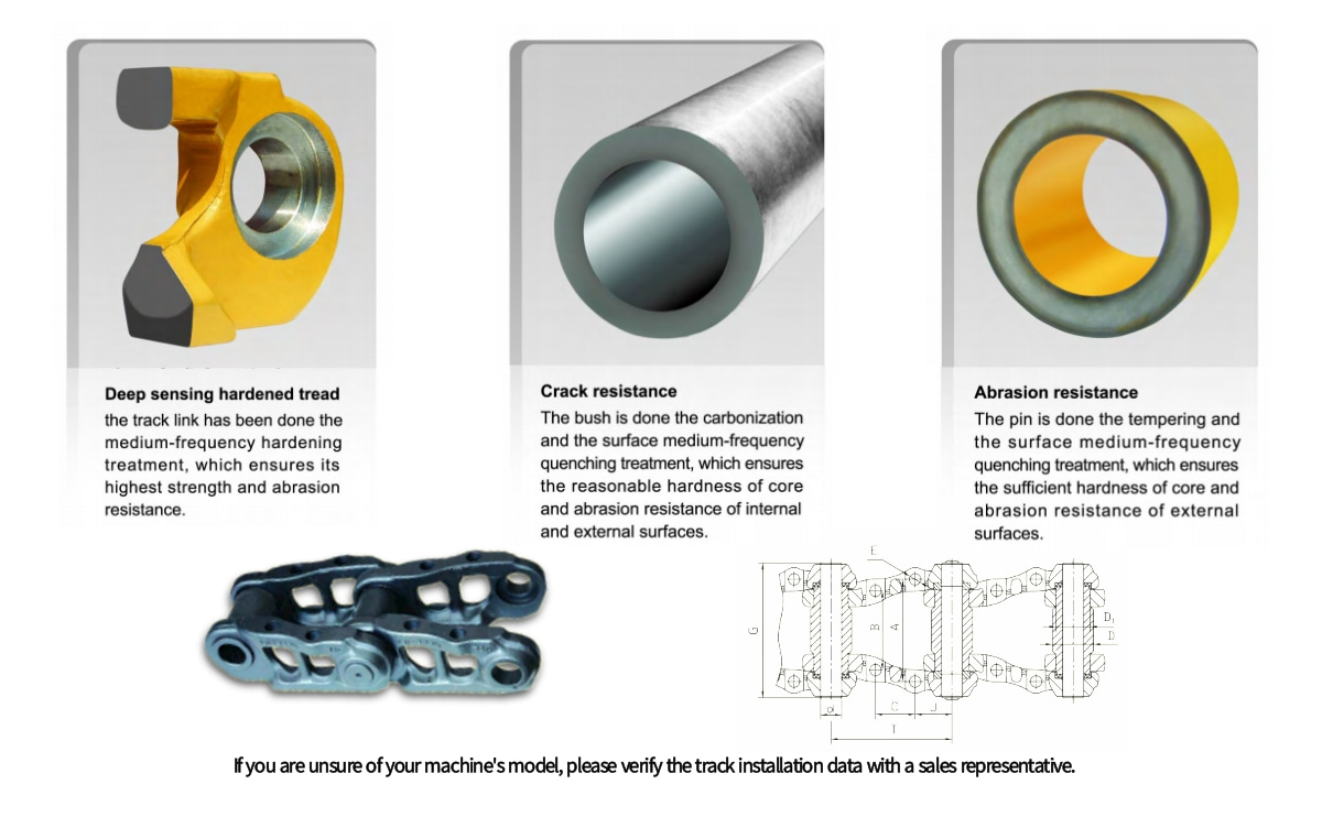 Aftermarket Dozer Track Chains